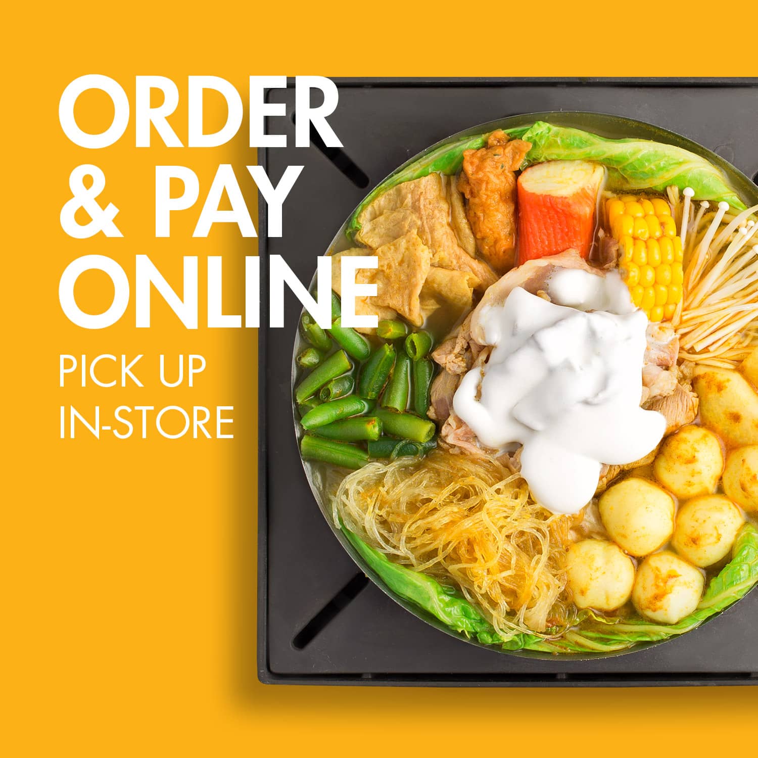 Order and pay online