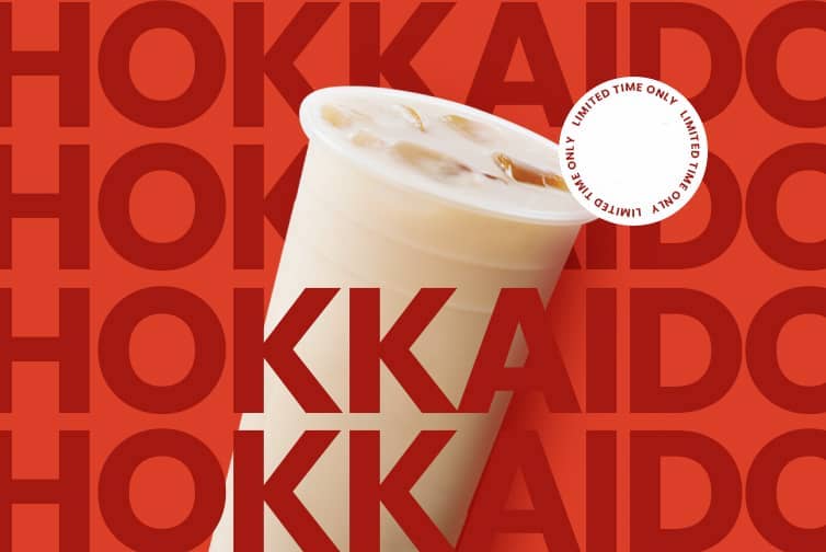 Hokkaido milk tea is back!